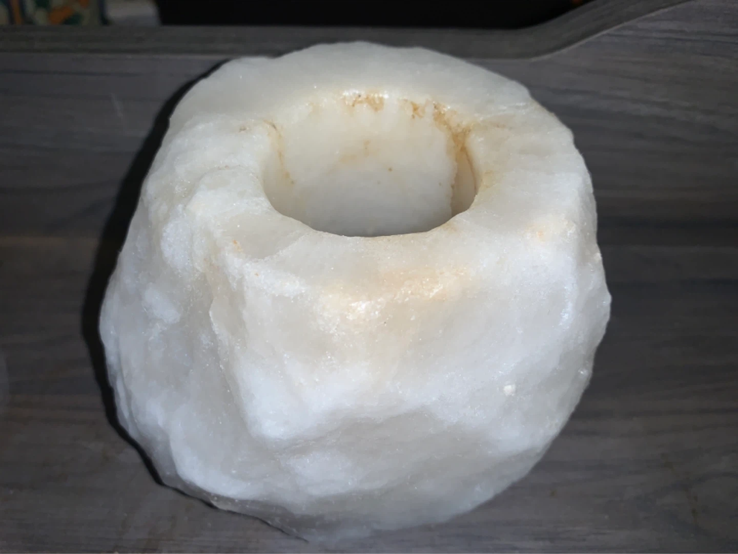 Himalayan Salt Candle Holder - photo 3
