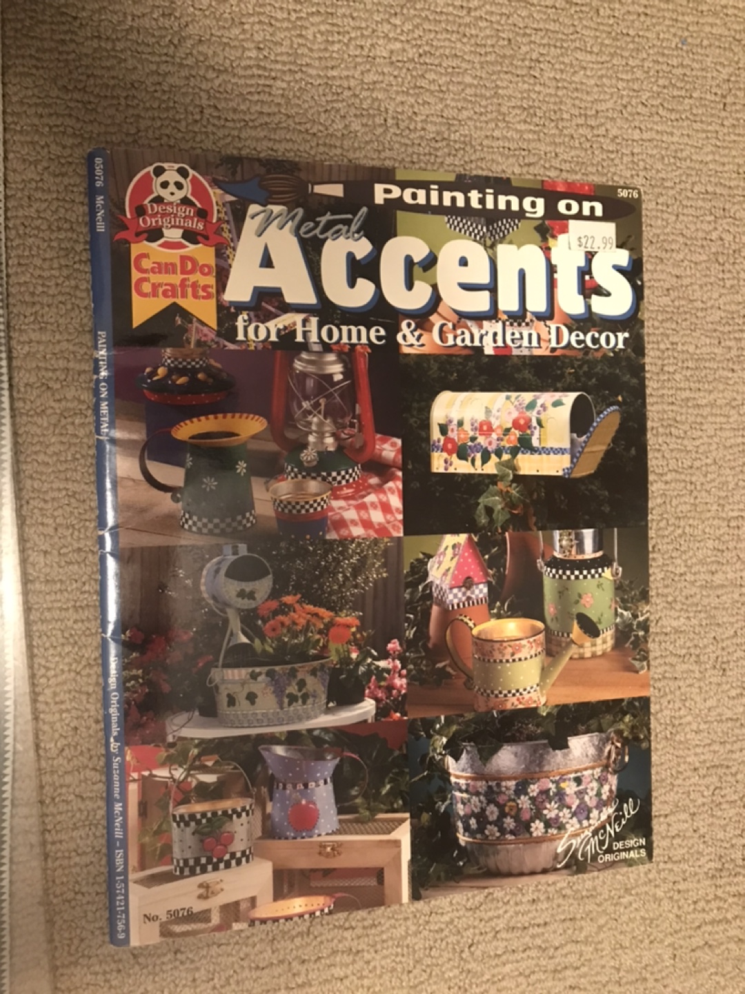 Painting on Metal Accents for Home & Garden Decor Craft Book