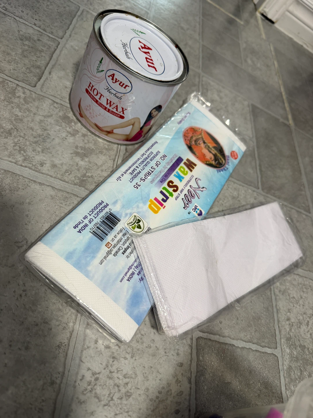 Ayur Herbal Hot Wax & Noor Wax Strips - photo 3