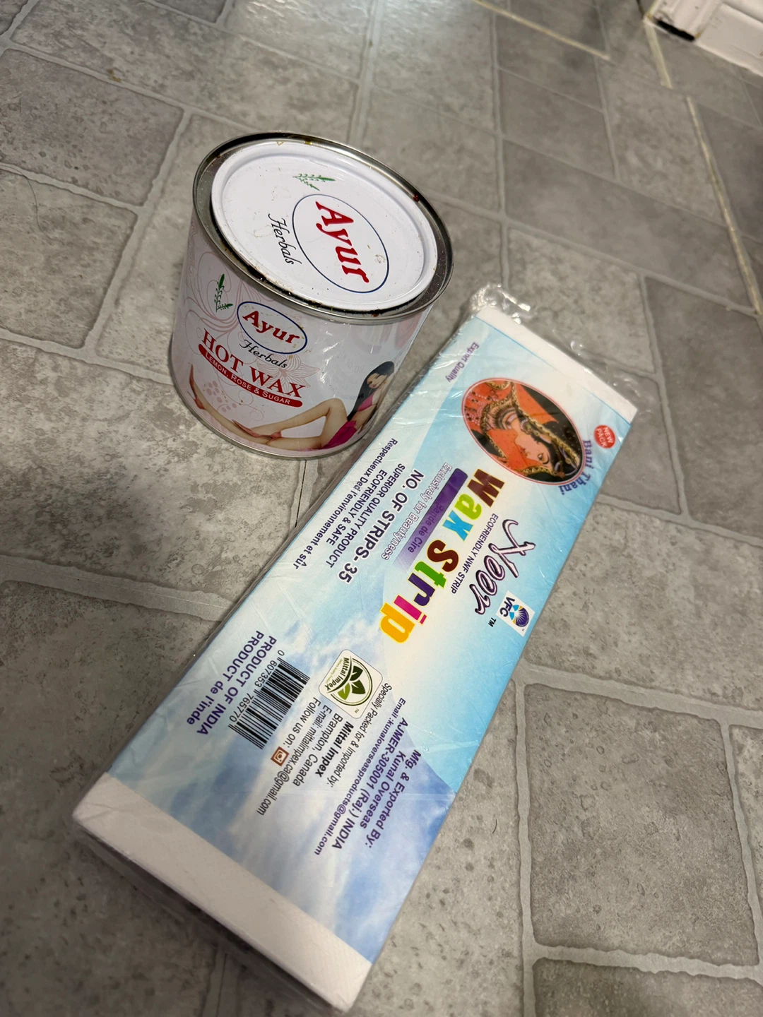 Ayur Herbal Hot Wax & Noor Wax Strips - photo 4