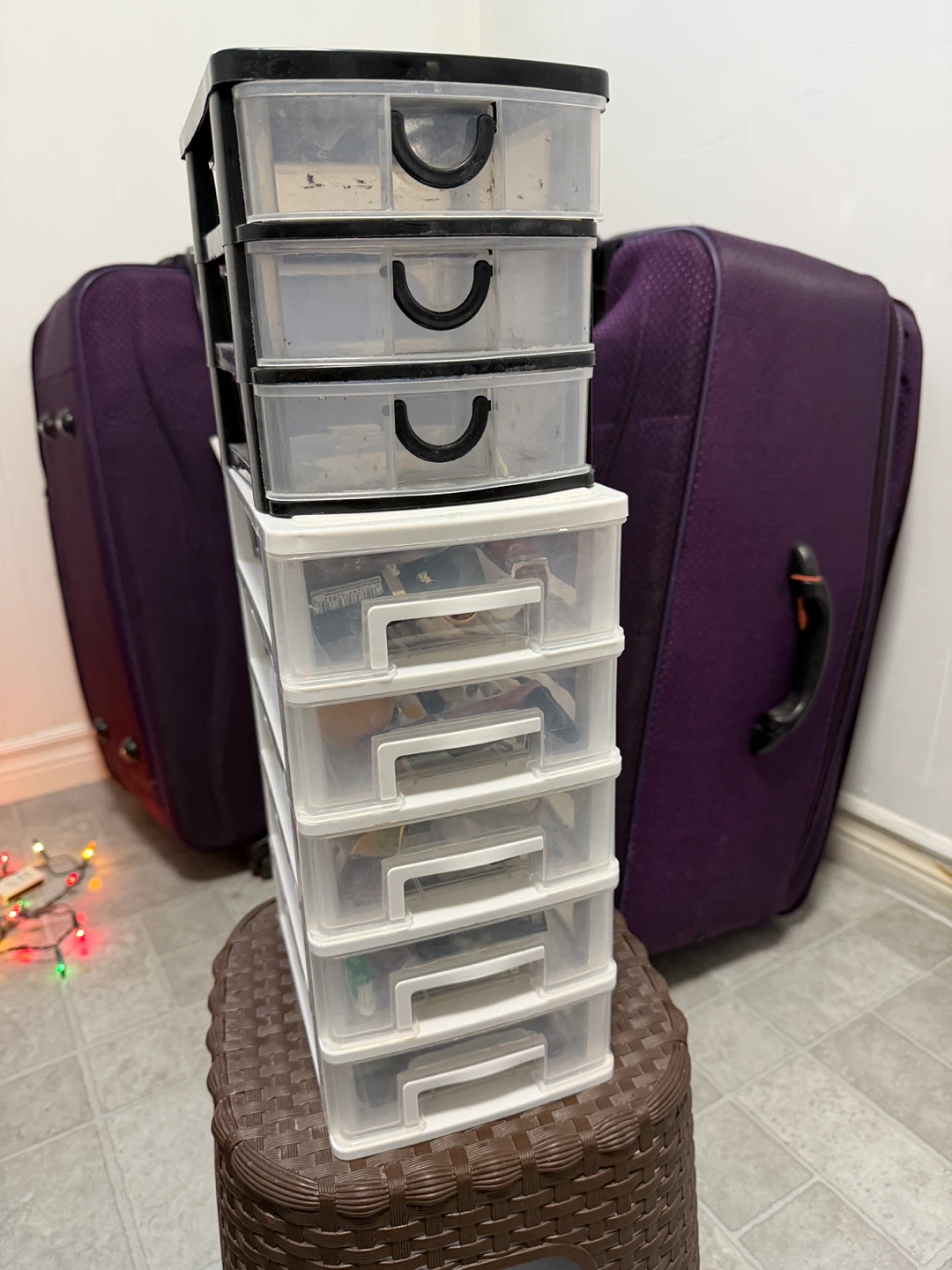 Stackable Plastic Drawer Organizer Set - photo 4