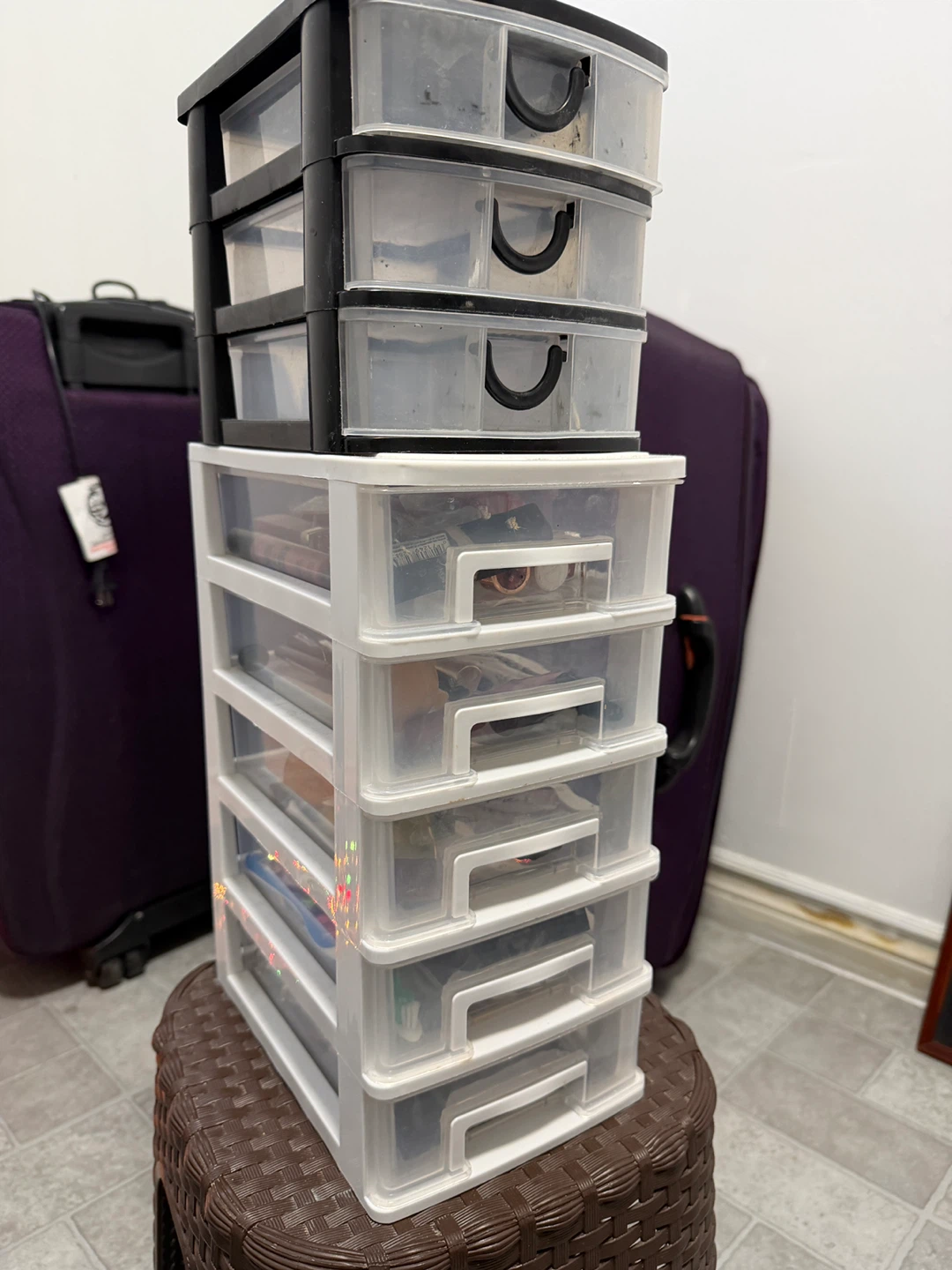 Stackable Plastic Drawer Organizer Set - photo 2