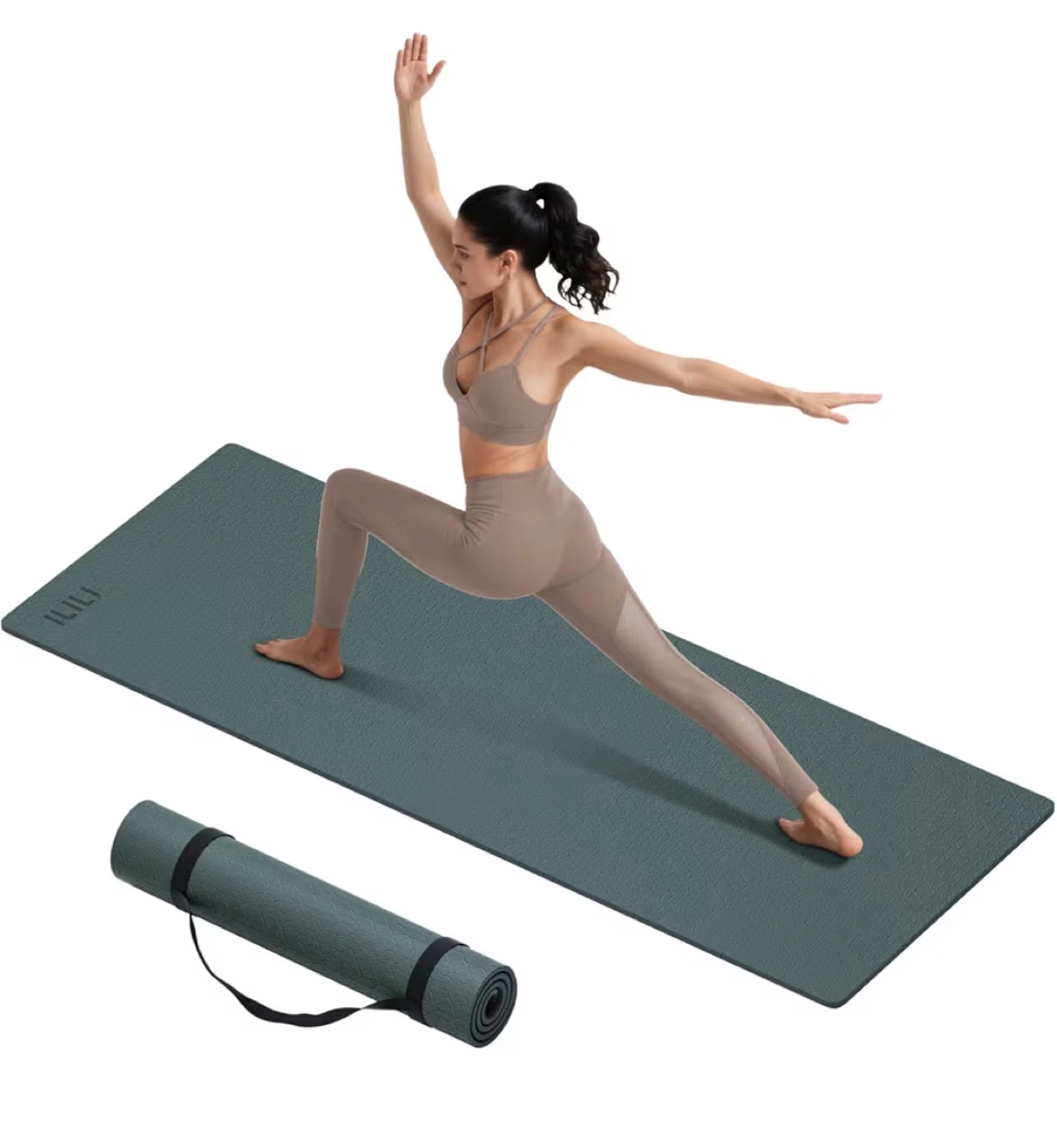 Extra Thick Yoga Mat 10mm – Extra Long Non-Slip with Strap - photo 3
