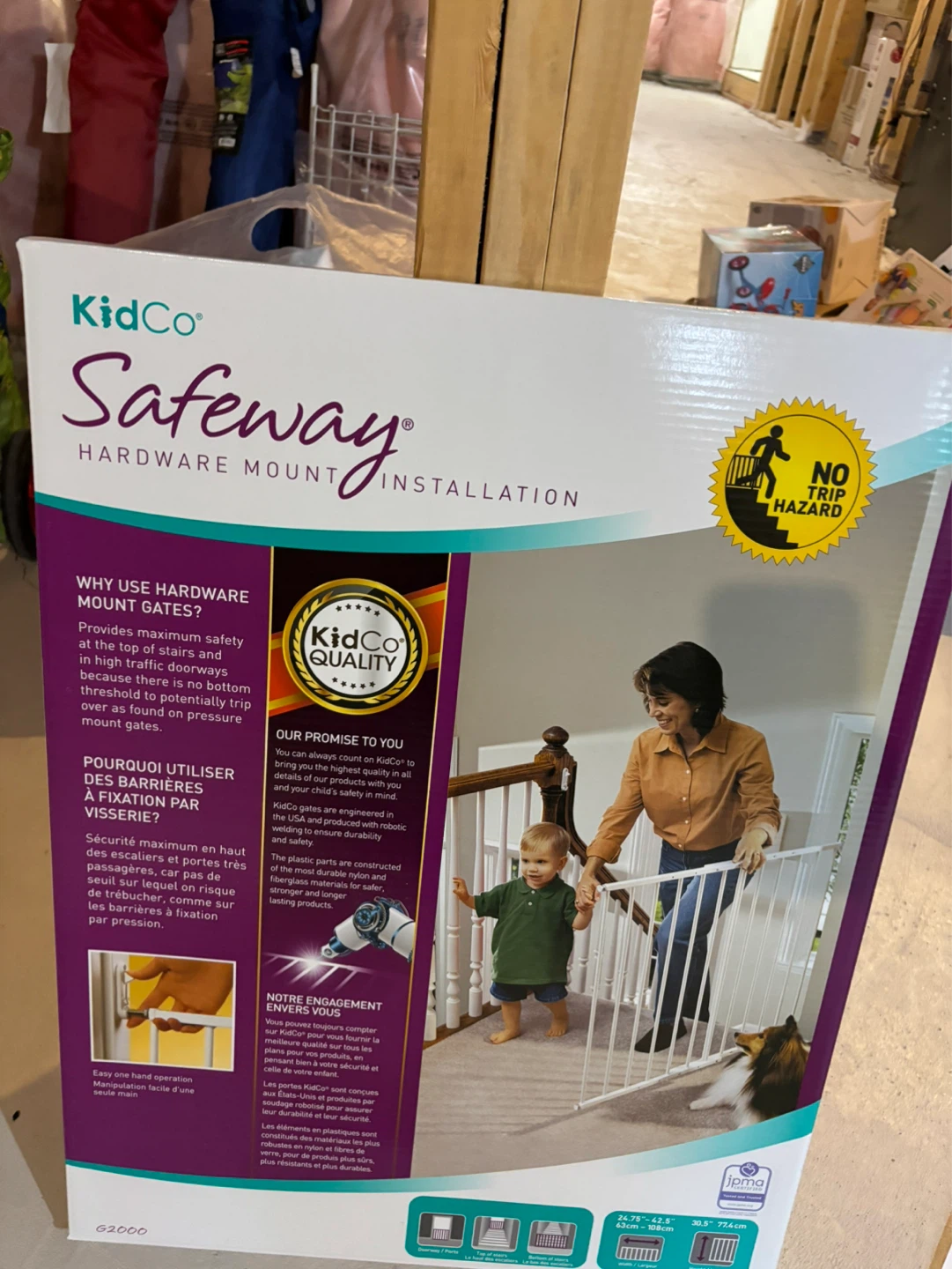 KidCo Safeway Hardware Mount Safety Gate