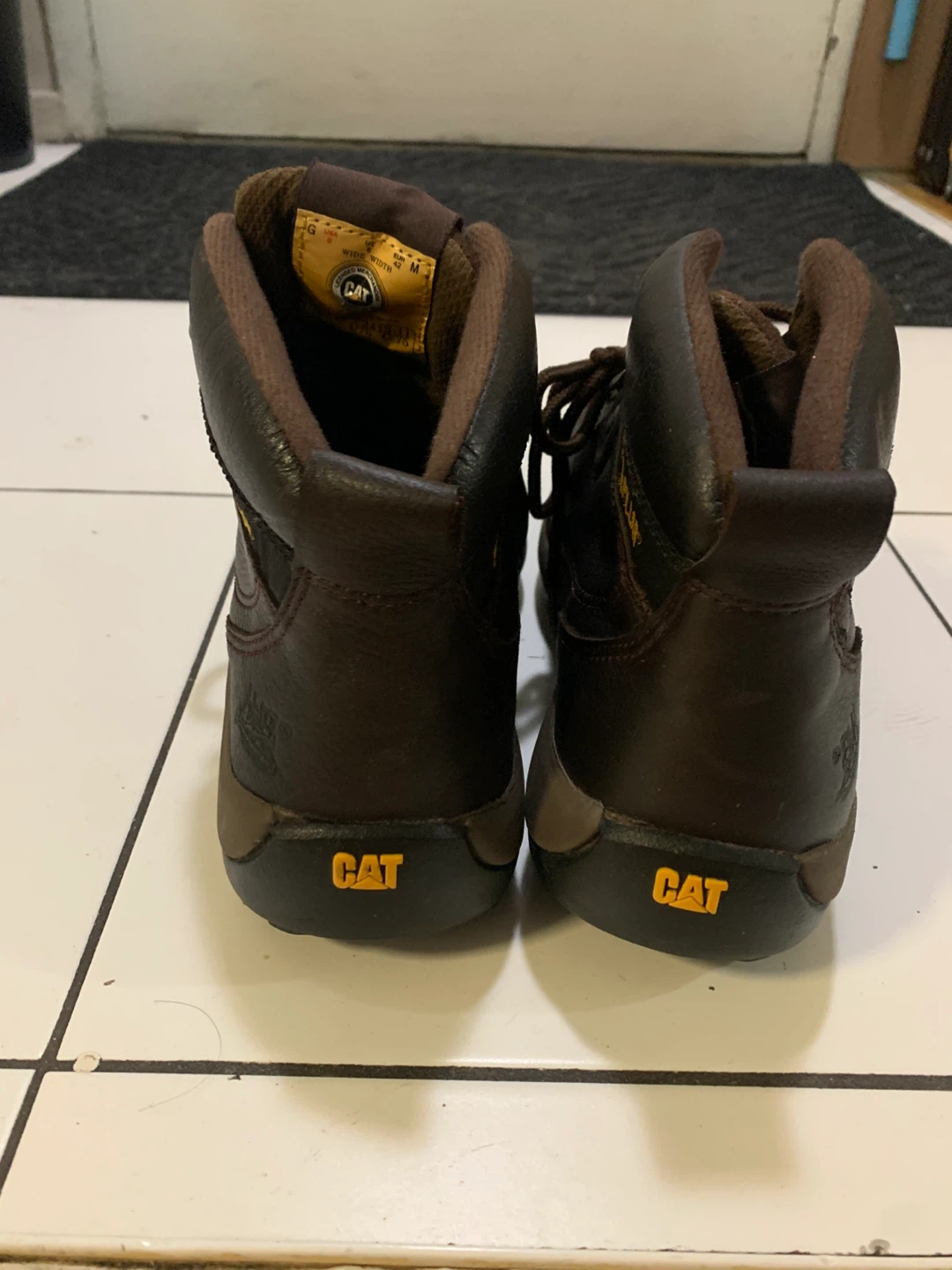 Caterpillar CAT Steel Toe Work Boots - Size M - photo 4