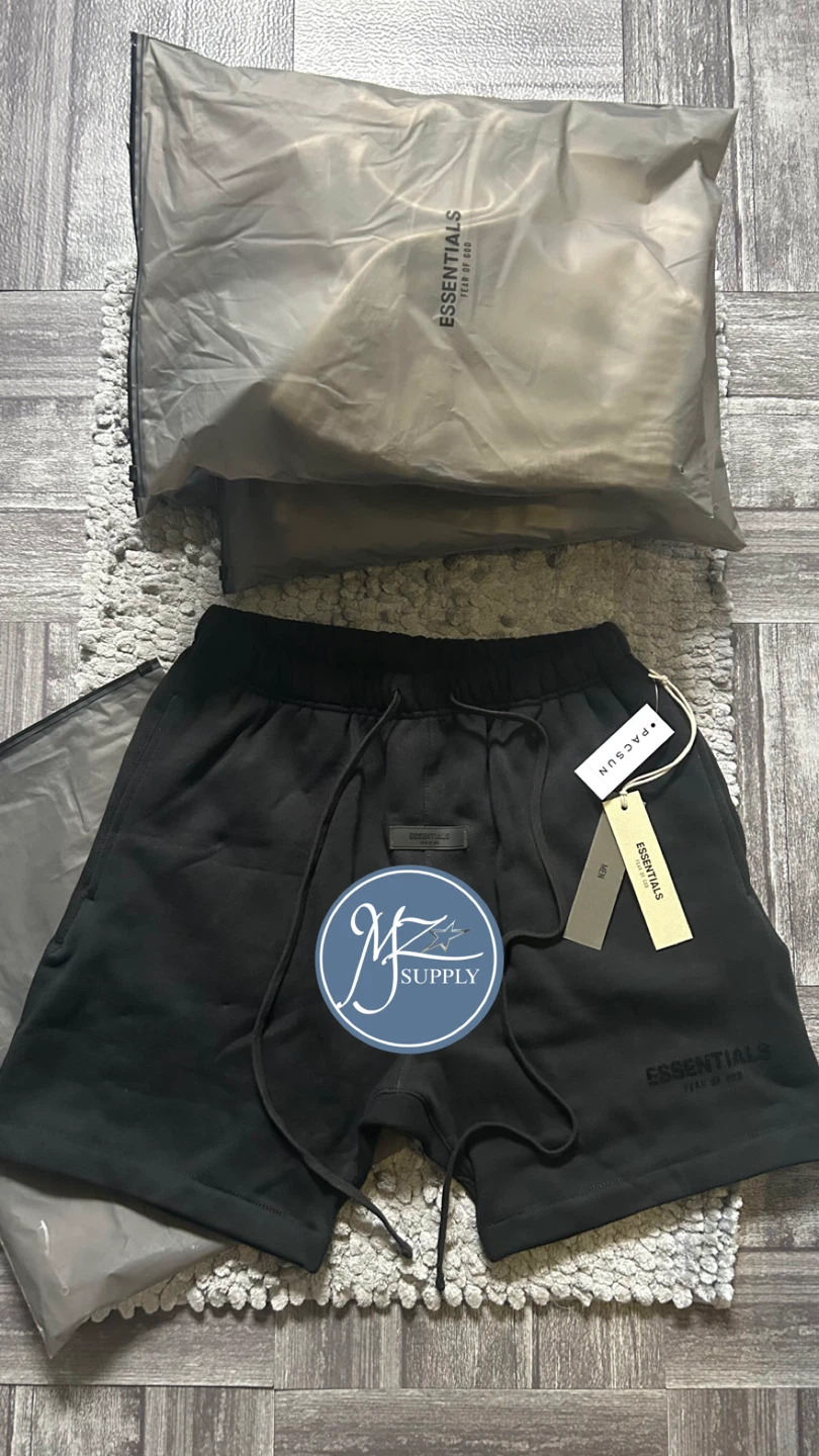 Fear of God Essentials Sweat Shorts Black