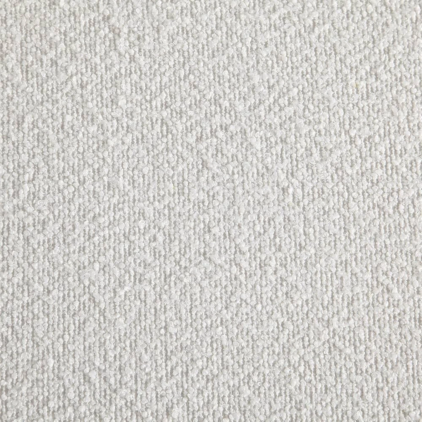 Boucle Ottoman bench / Vanity seat stool  / side table white - photo 5