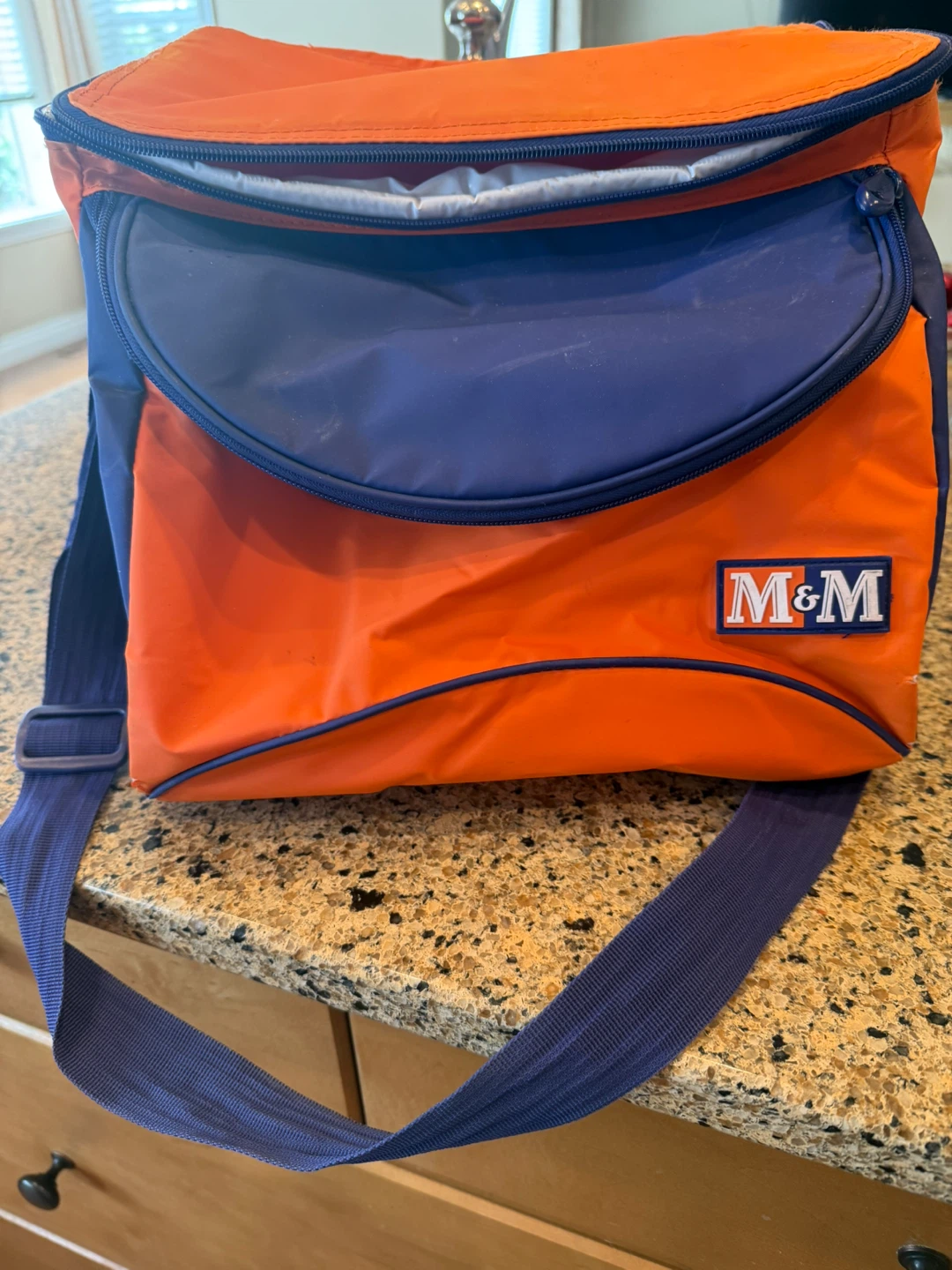 M&M's Cooler Bag with Utensils and Plates