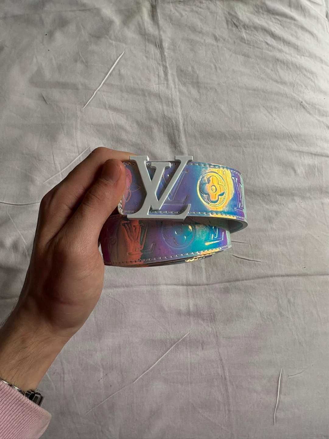 Louis Vuitton Iridescent Monogram Belt