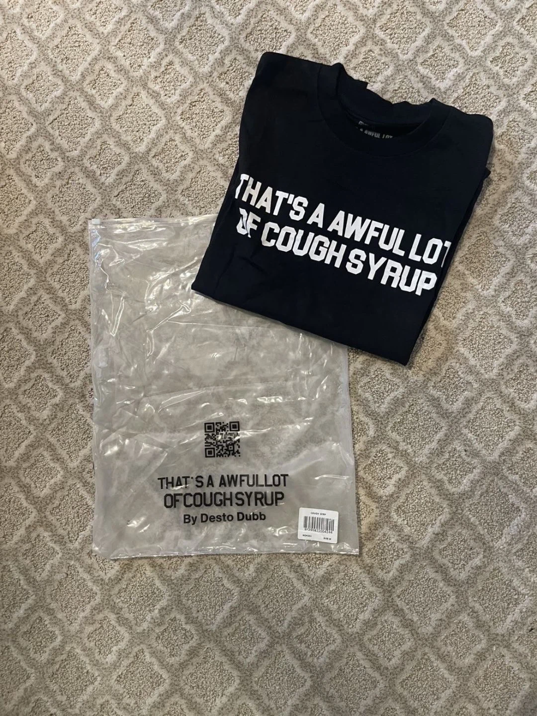 Desto Dubb "That's A Awful Lot Of Cough Syrup" T-Shirt - photo 2