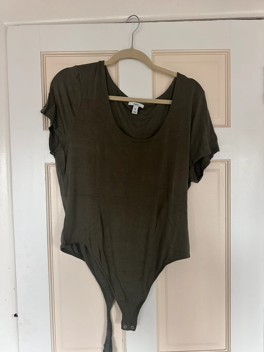 Moss Green Short Sleeve Bodysuit