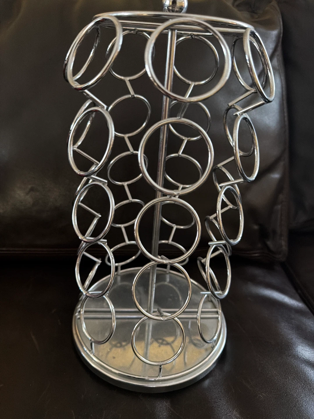 Rotating K-Cup Holder - Silver