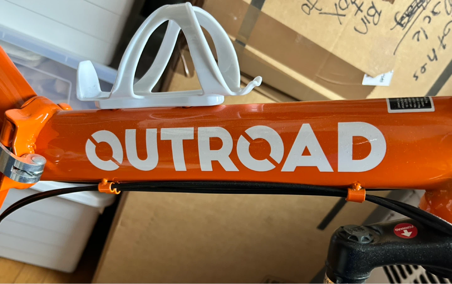 OUTROAD R-100 Folding Mountain Bike - Orange, 26" Wheel - photo 3