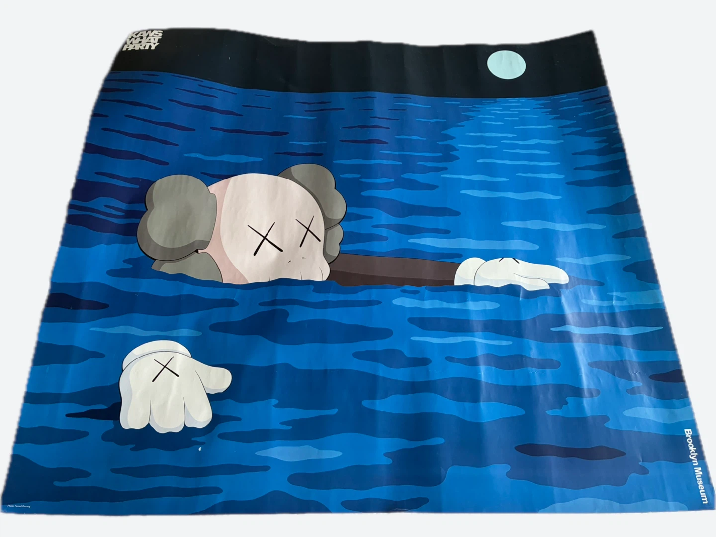 KAWS What Party Brooklyn Museum TIDE Poster