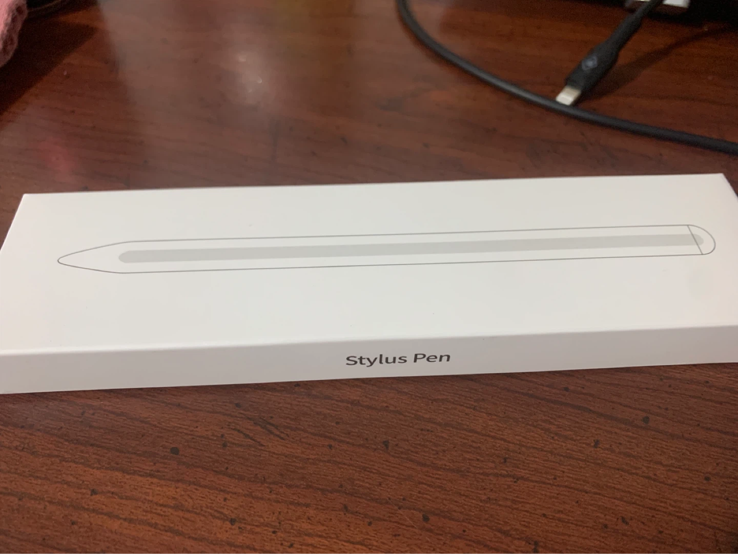 White Stylus Pen for iPad with Charging Cable - photo 2