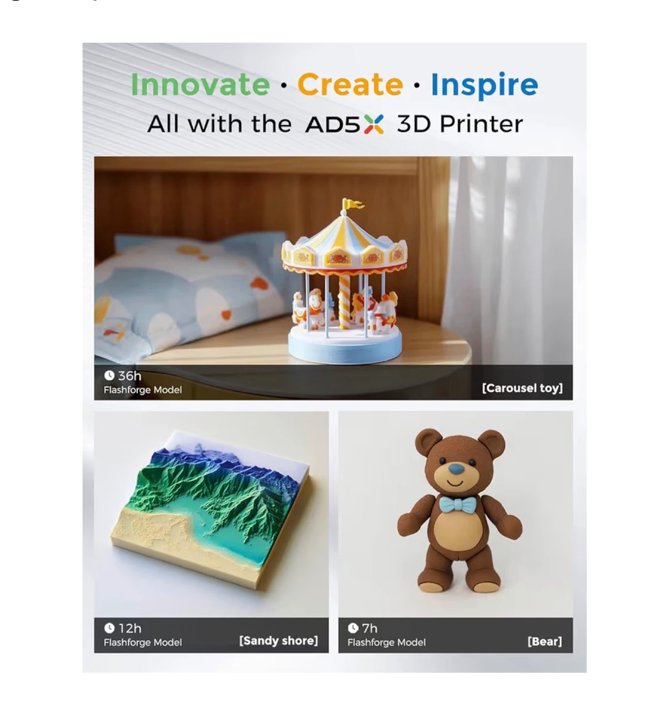 Flashforge AD5X 3D Printer - photo 3
