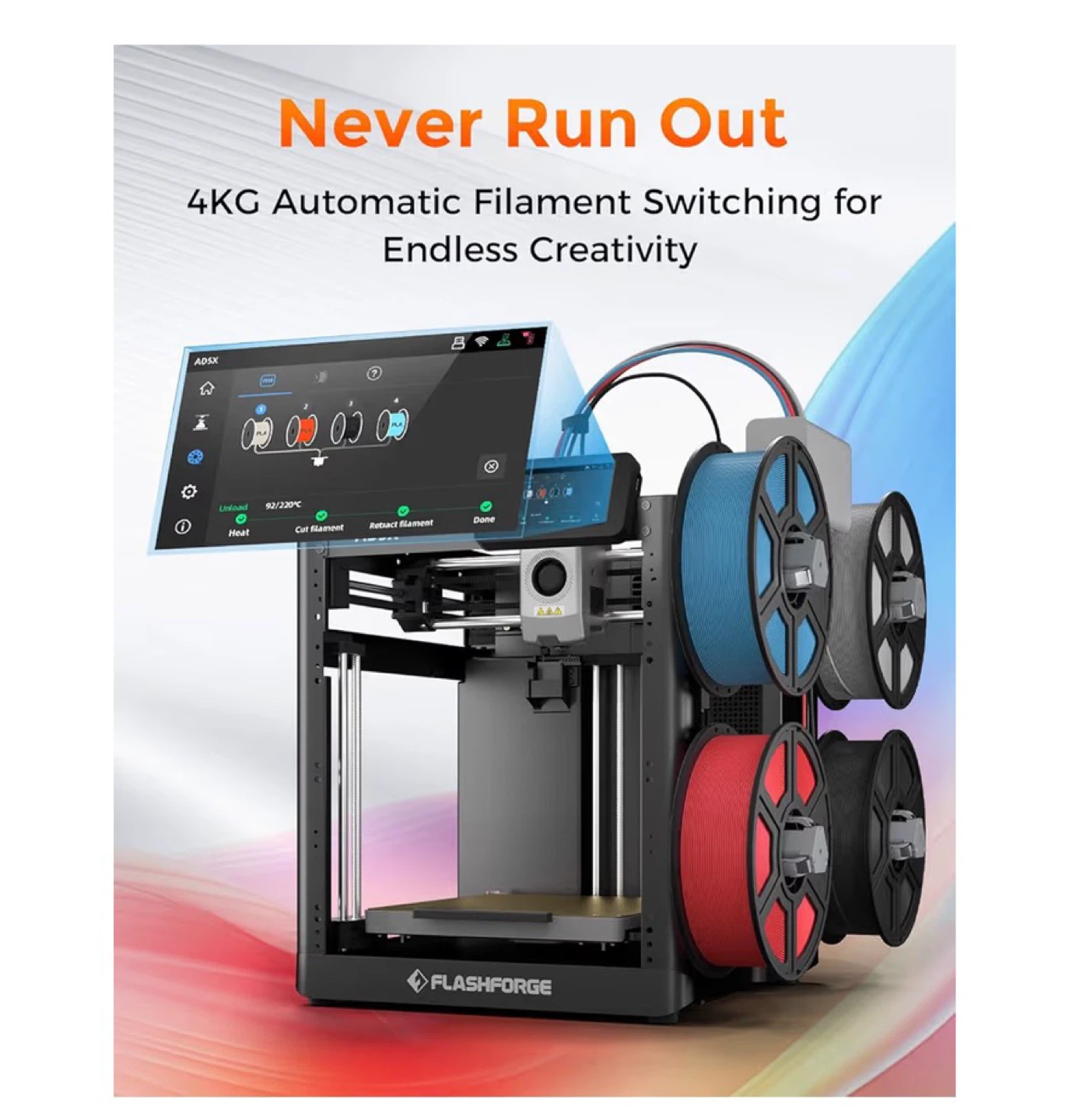 Flashforge AD5X 3D Printer - photo 4