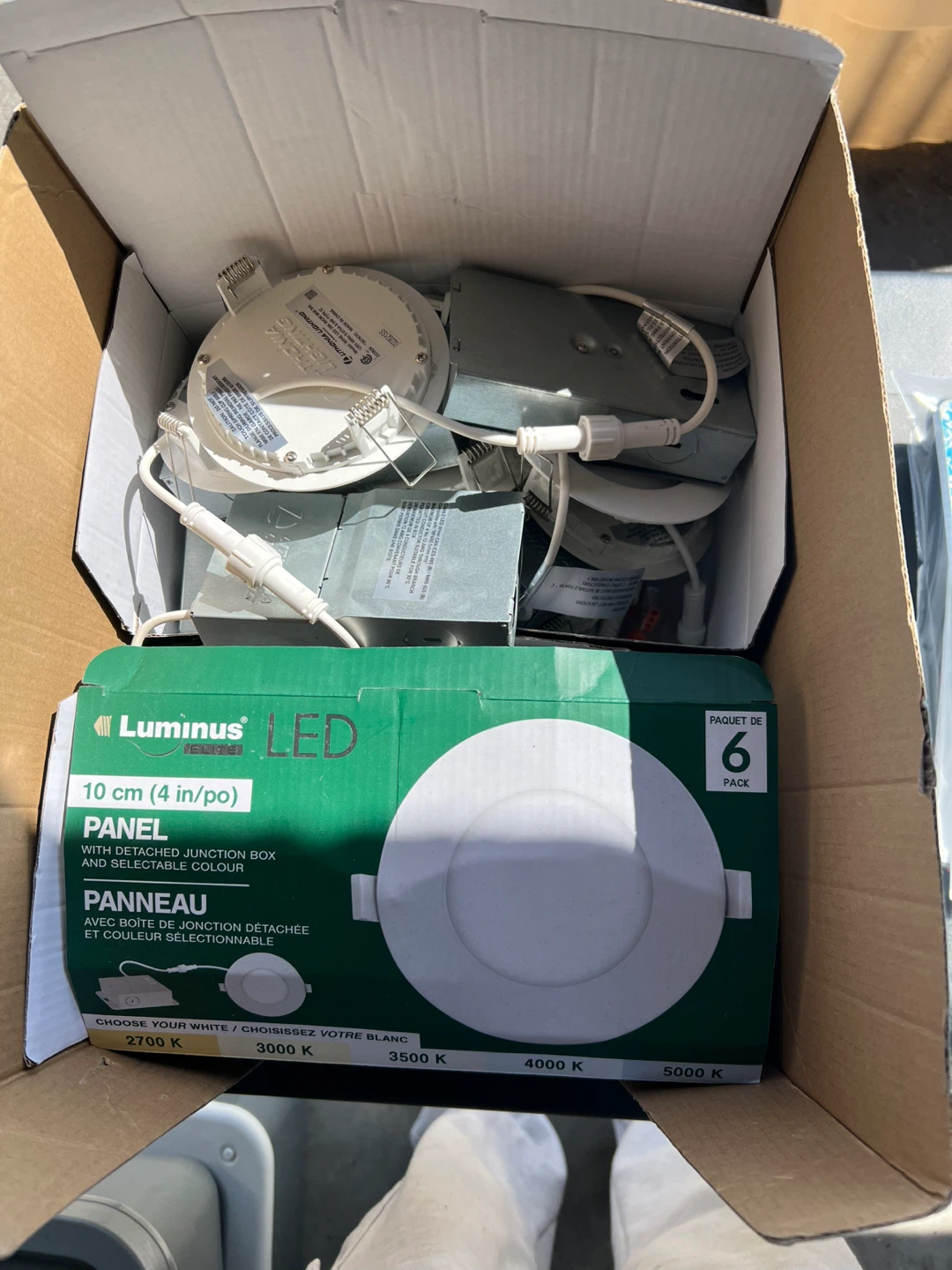 Luminus LED 10cm (4 in) Panel