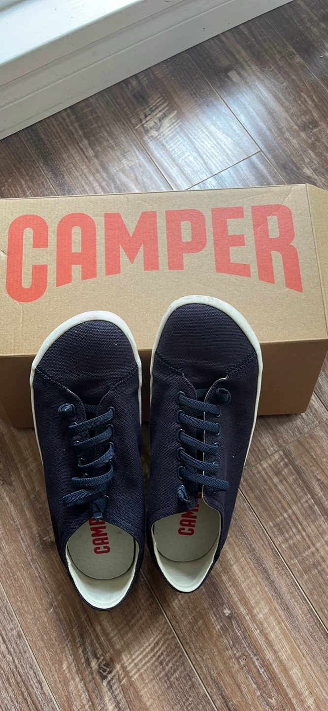 Camper Peu Rambla Vulcan Sneakers – Mens Navy Blue - photo 2