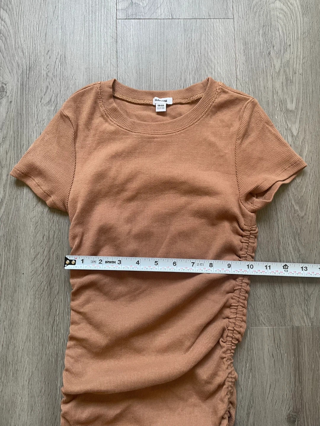 Garage Ruched Bodycon Dress, size S - photo 3