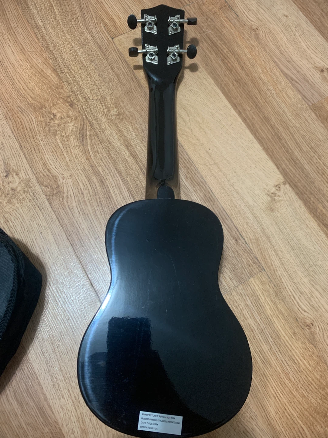 RockJam Black Ukulele with Gig Bag - photo 2