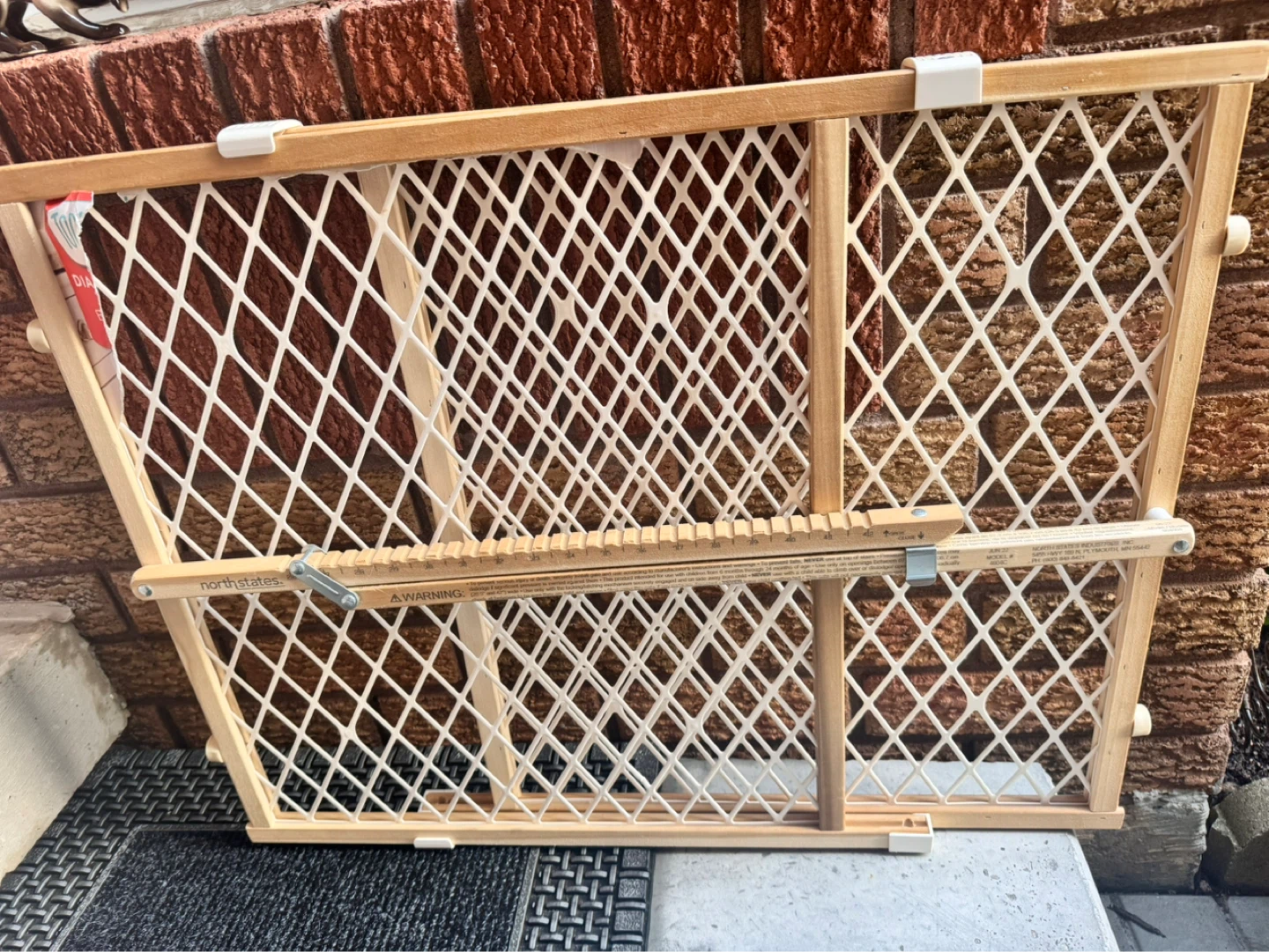 North States Wood Baby Gate