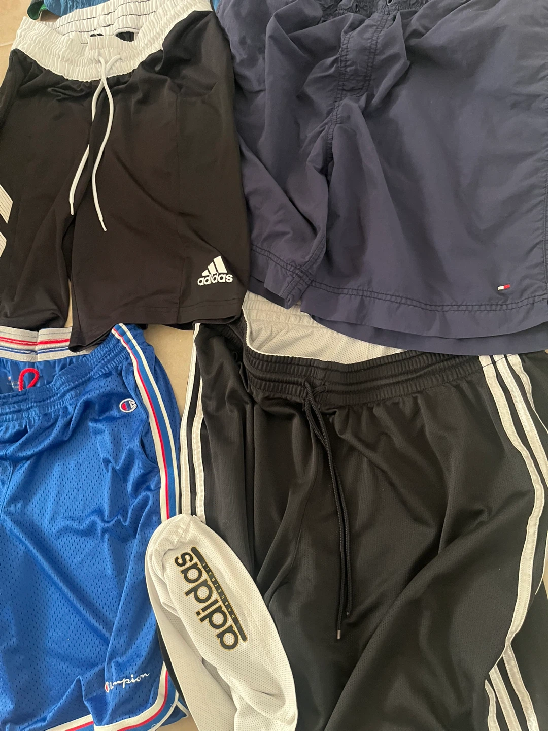 Bundle of Men's Shorts Size Large (Adidas, Nike, Champion) - photo 3