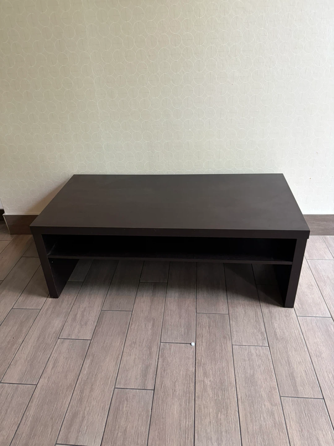 Dark Brown Storage Bench - photo 3