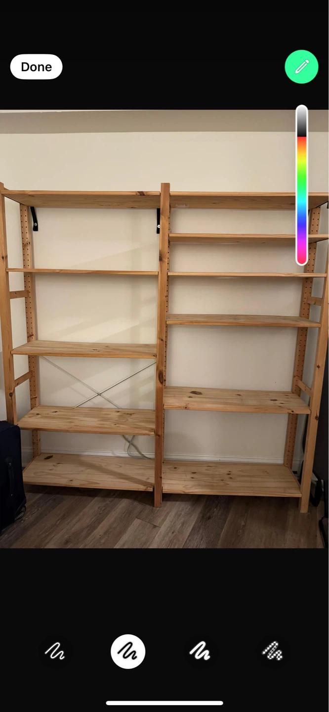 IKEA IVAR pine Bookshelf Storage Shelving Unit - photo 2