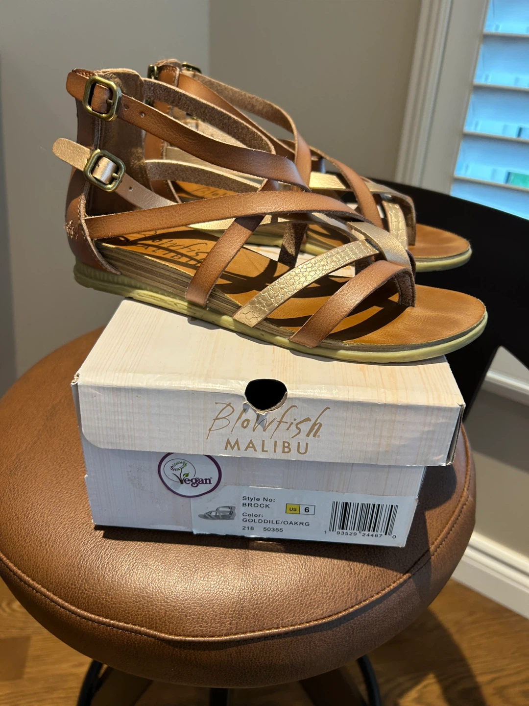 LIKE NEW SIZE 6 BLOWFISH SANDALS (SEE LISTING)