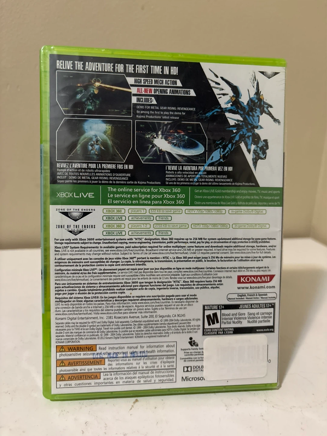 Zone of the Enders HD Collection Xbox 360 - photo 2