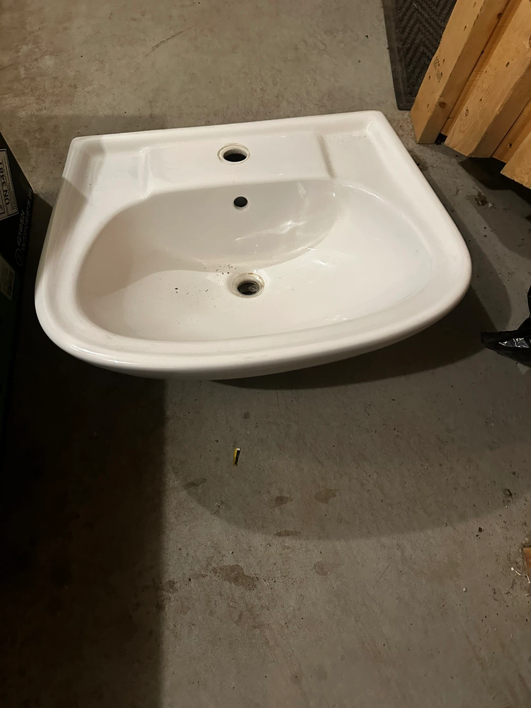 White Ceramic Bathroom Sink