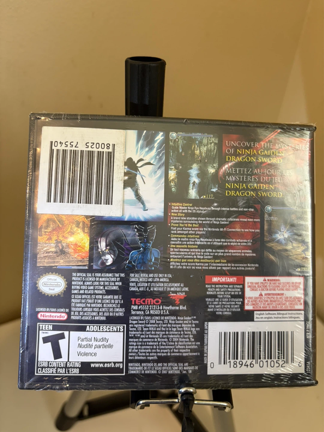 Ninja Gaiden: Dragon Sword - Nintendo DS Game - photo 2