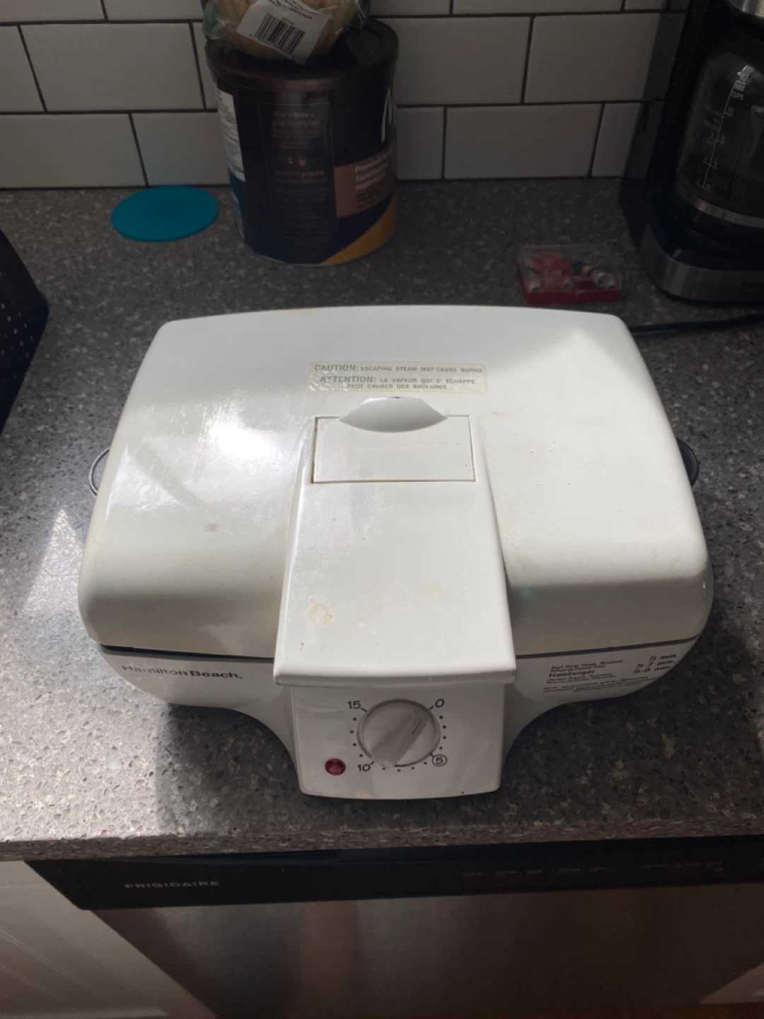 Hamilton Beach Electric Grill Press