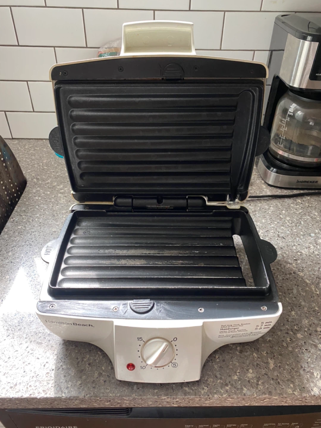 Hamilton Beach Electric Grill Press - photo 2