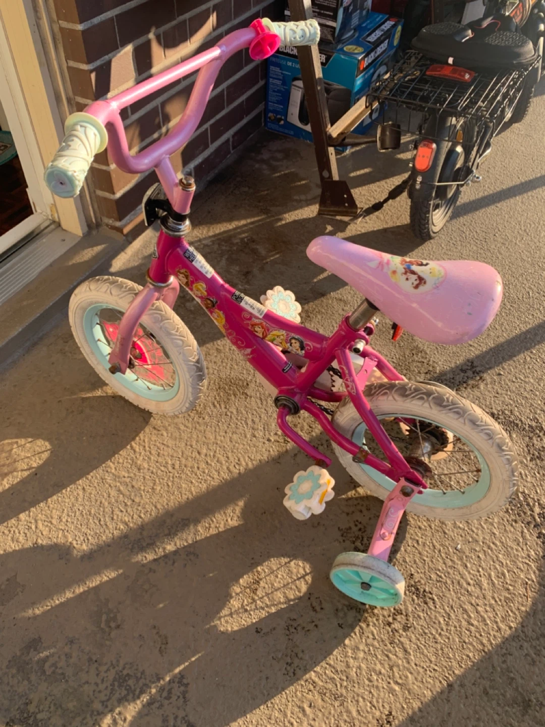 Pink Disney Princess Kids Bicycle