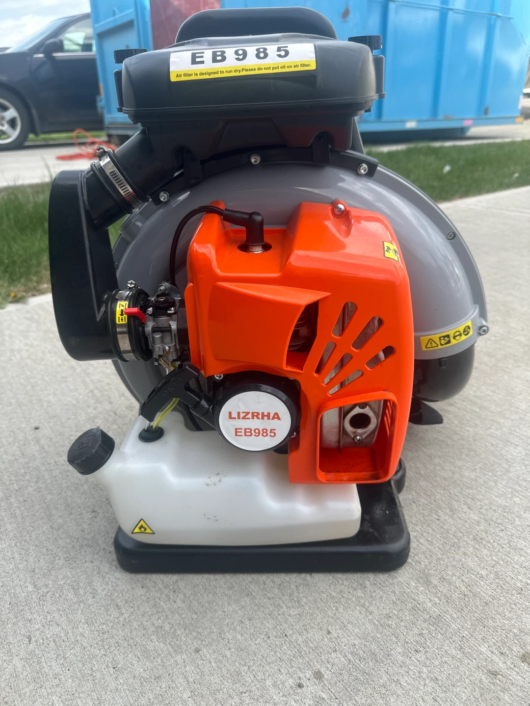 LIZRHA EB985 Backpack Leaf Blower - photo 3