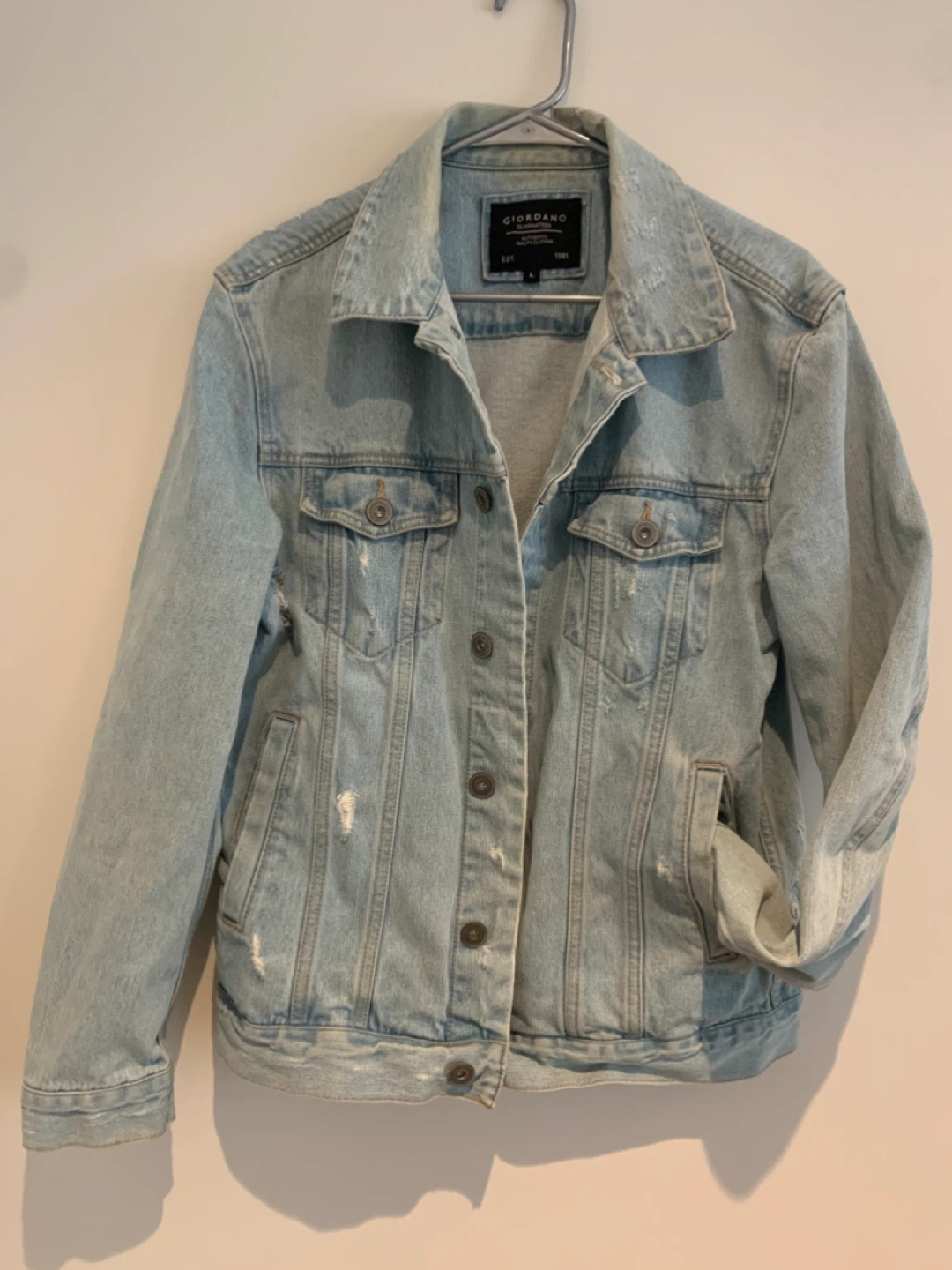 Giordano Denim Jacket - Man Size L