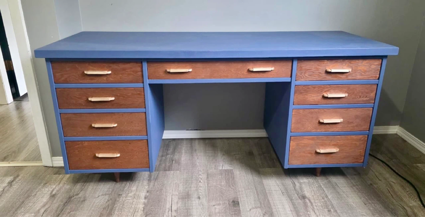 Refurbished Wooden Desk