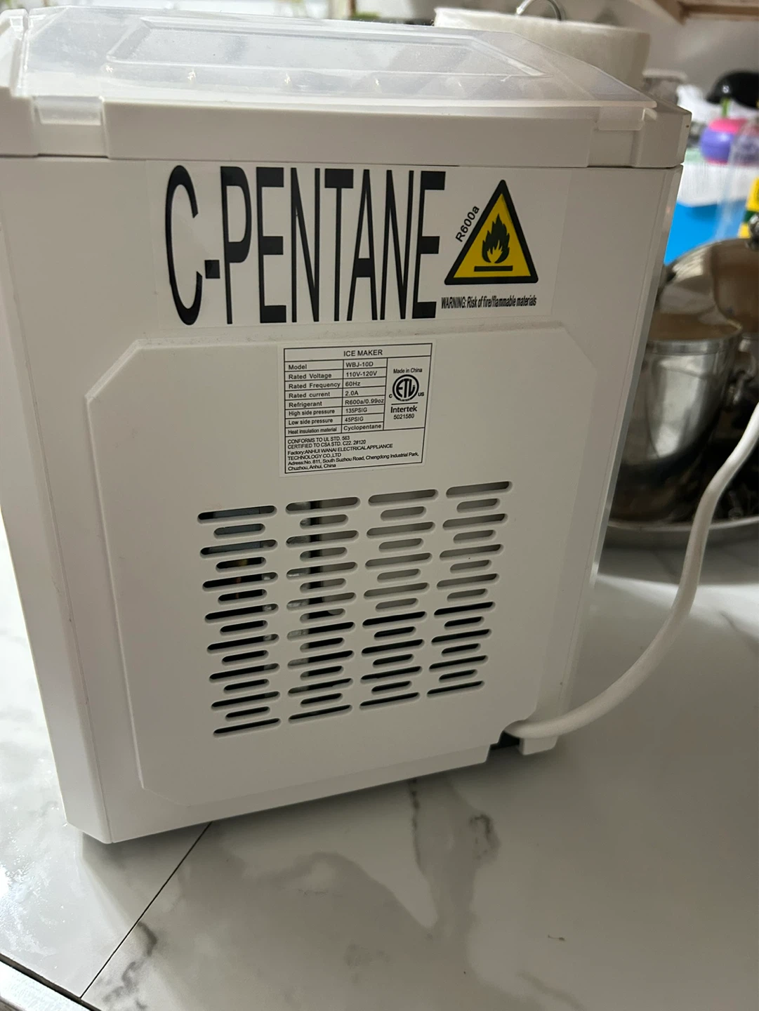 White Ice Maker - photo 5