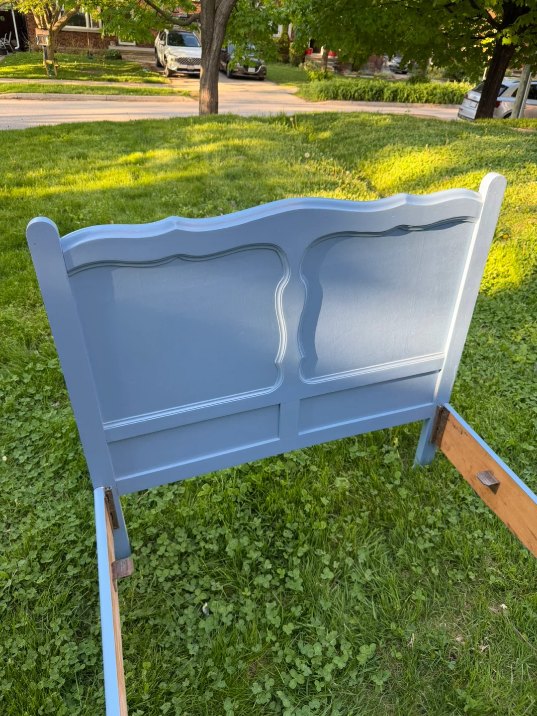 Antique single Bed Frame - photo 2