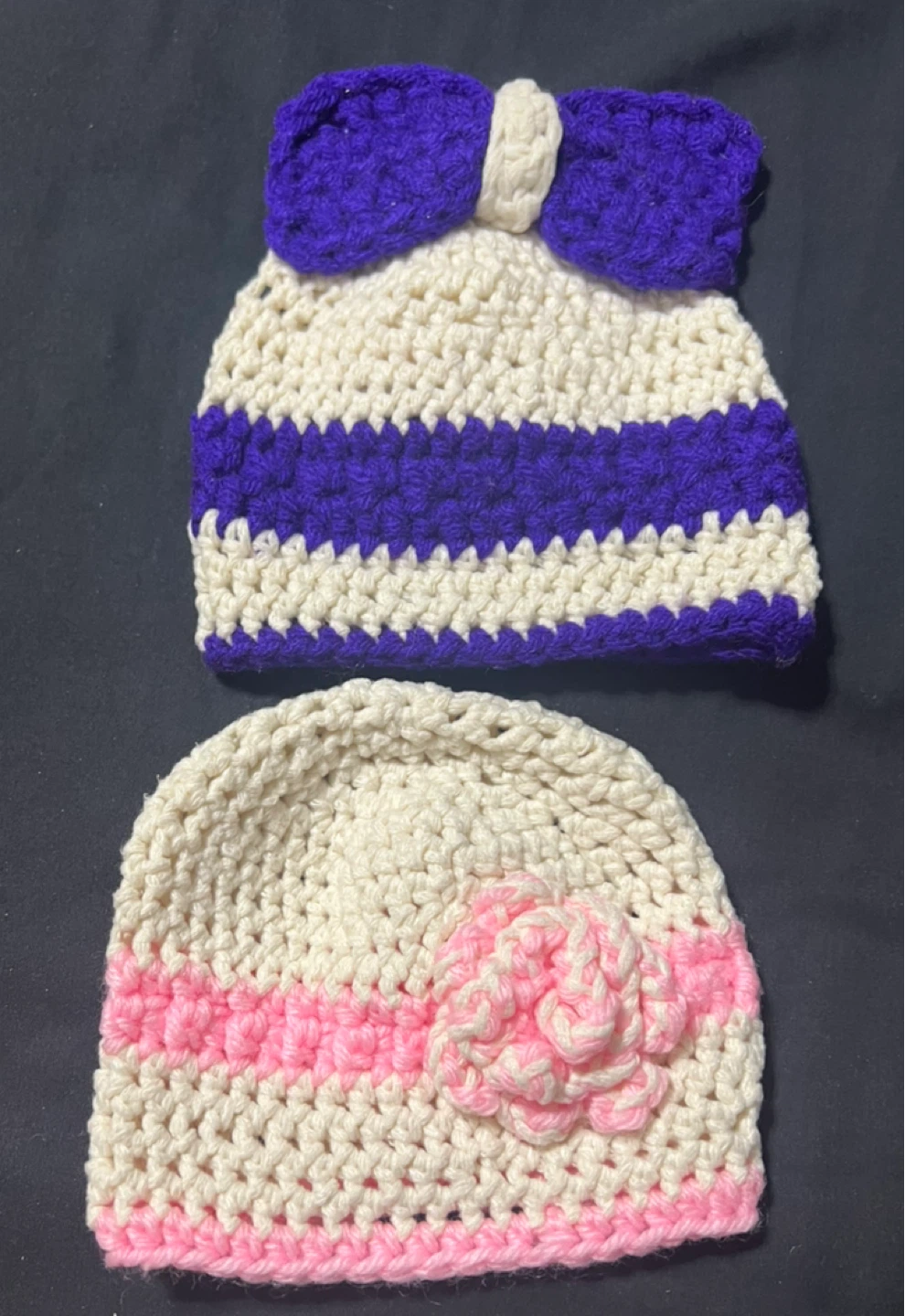 Infant Crochet Baby Hats
