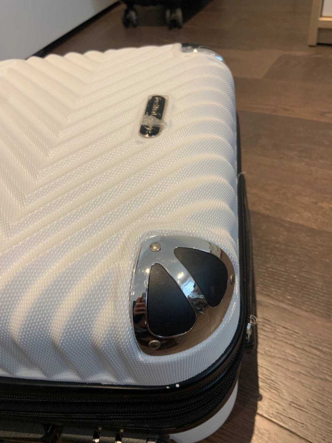 Luggage White Spinner Suitcase  50X35 - photo 5