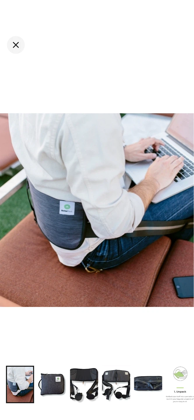 BetterBack Posture Corrector / back support