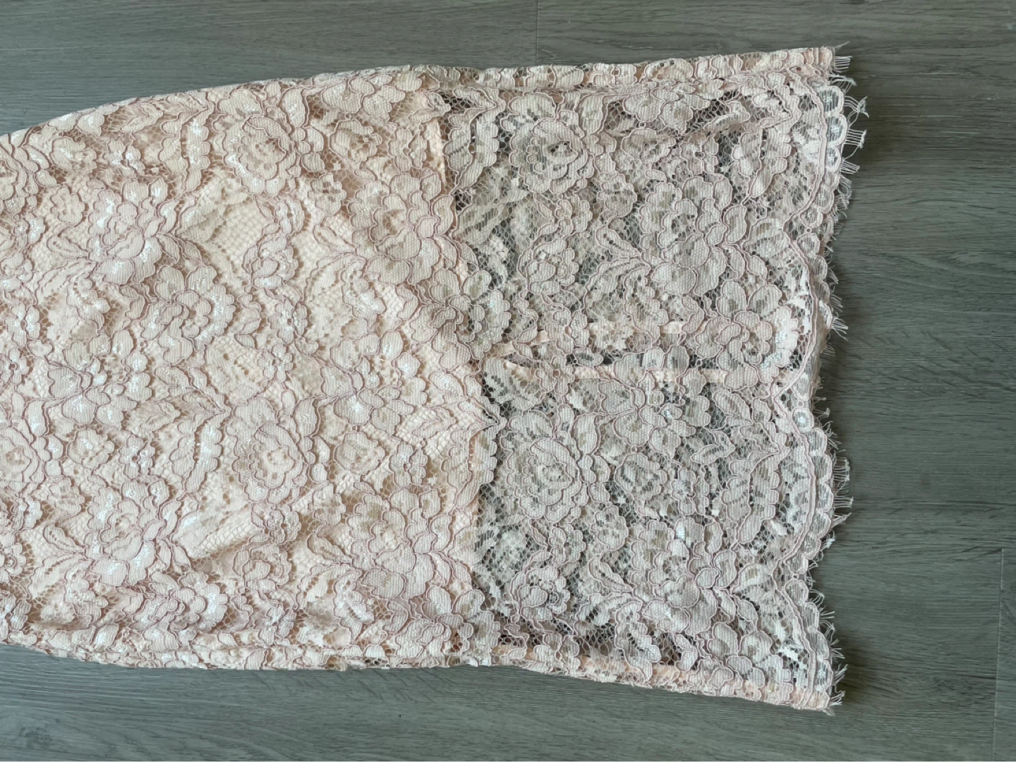Pink Lace Off-the-Shoulder Dress - photo 4