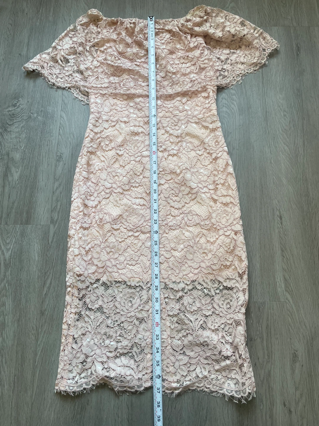 Pink Lace Off-the-Shoulder Dress - photo 5