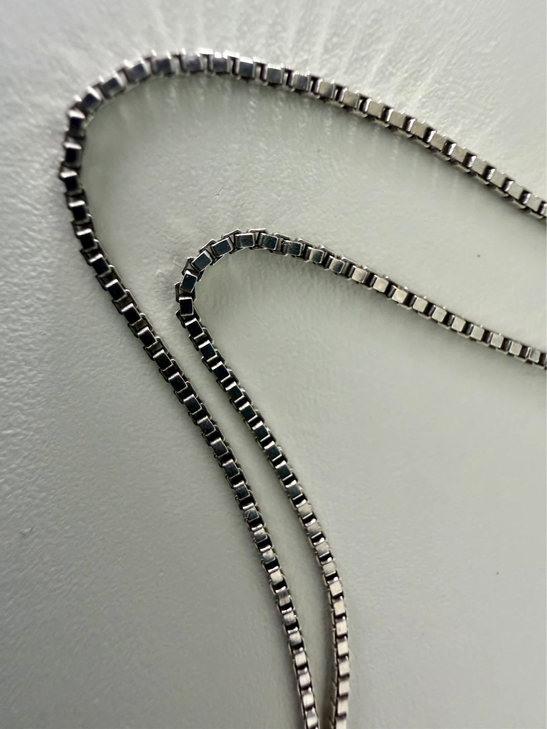Sterling Silver "T" Initial Pendant Necklace with CZ Stones - photo 5