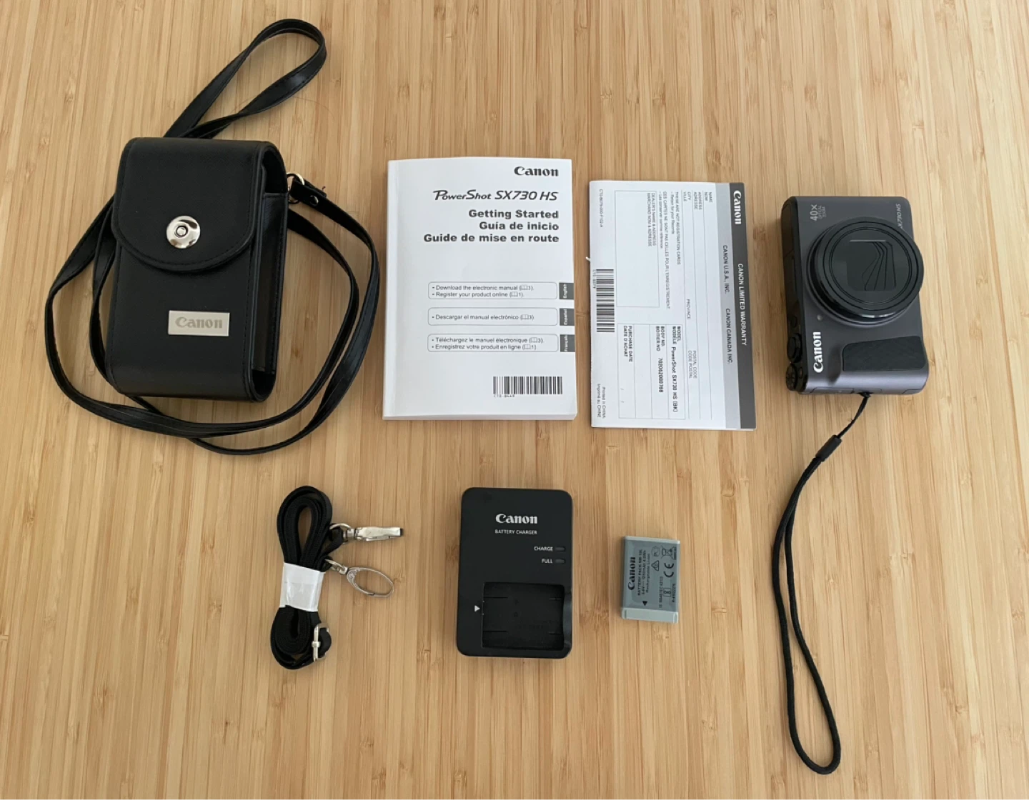 Canon PowerShot SX730 HS Digital Camera with Accessories