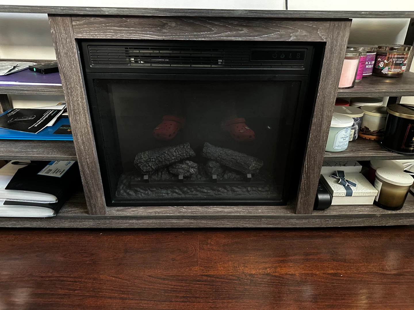 Electric Fireplace Entertainment Stand - photo 3