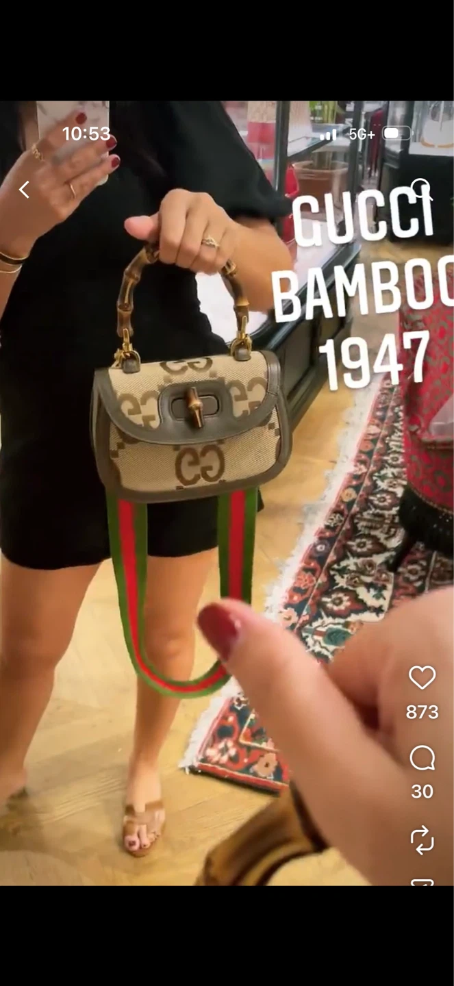 Gucci Bamboo 1947 small Bag - photo 2